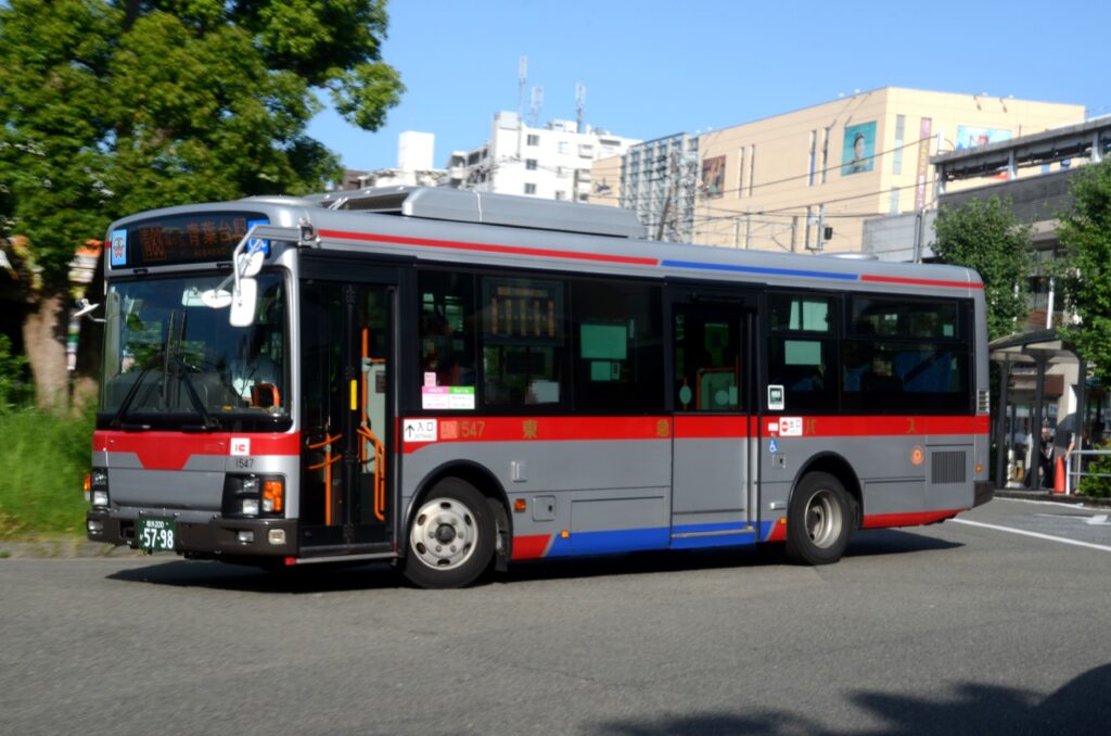 2026年8月4日　藤が丘駅にて