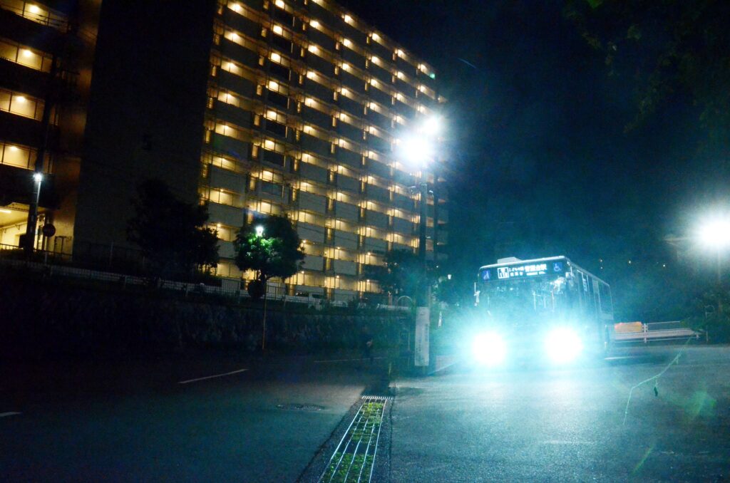 2026年10月8日　奈良北団地折返場にて