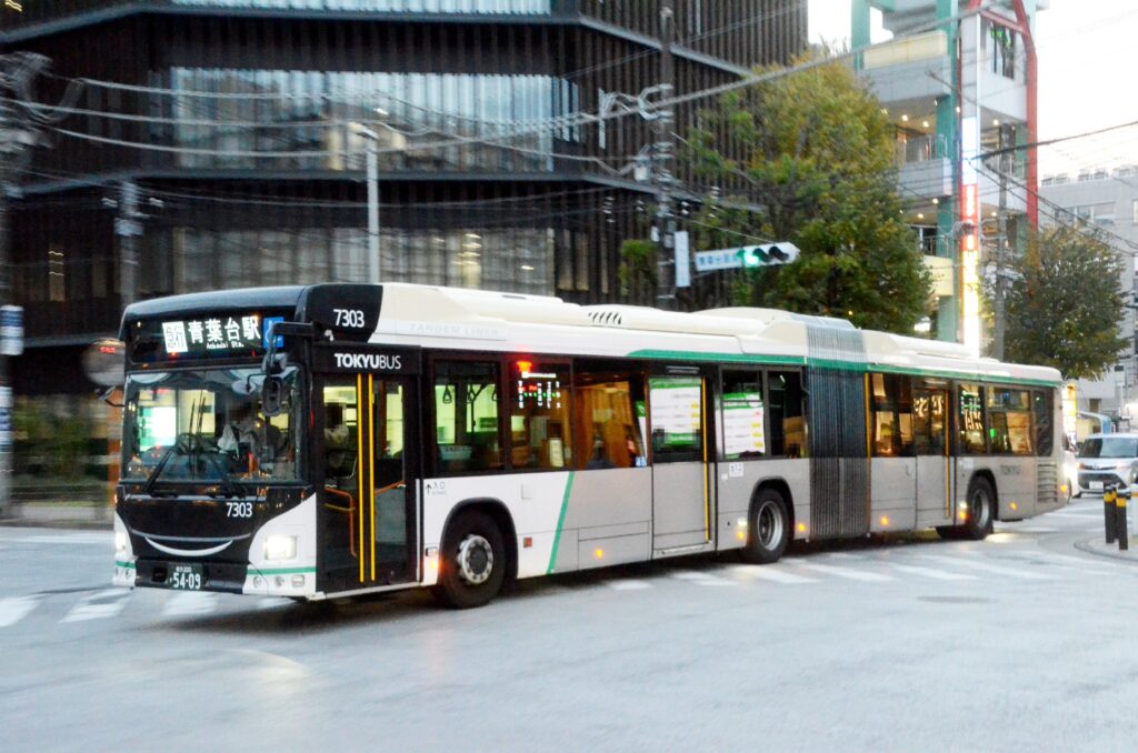 2025年11月12日　青葉台駅にて
